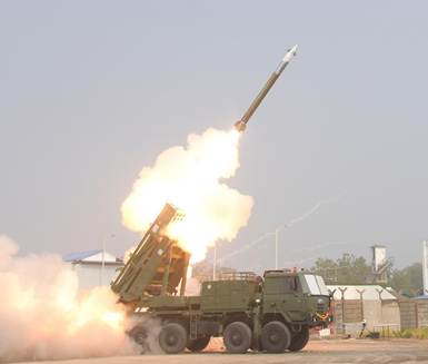 Pinaka long range guided rocket aces maiden flight test