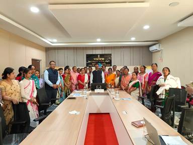 Kamlesh Paswan Reviews Rural Schemes in Majuli Focuses on Housing Roads and Women Empowerment