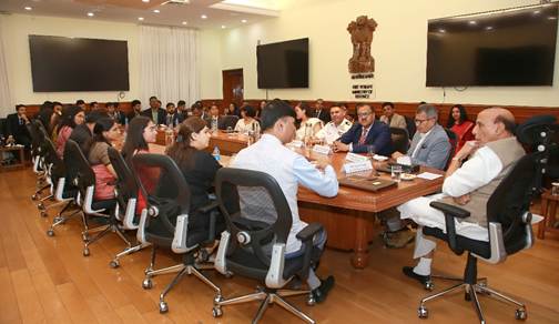 Rajnath Singh Urges IFS Trainees to Champion Indigenous Defence Expansion