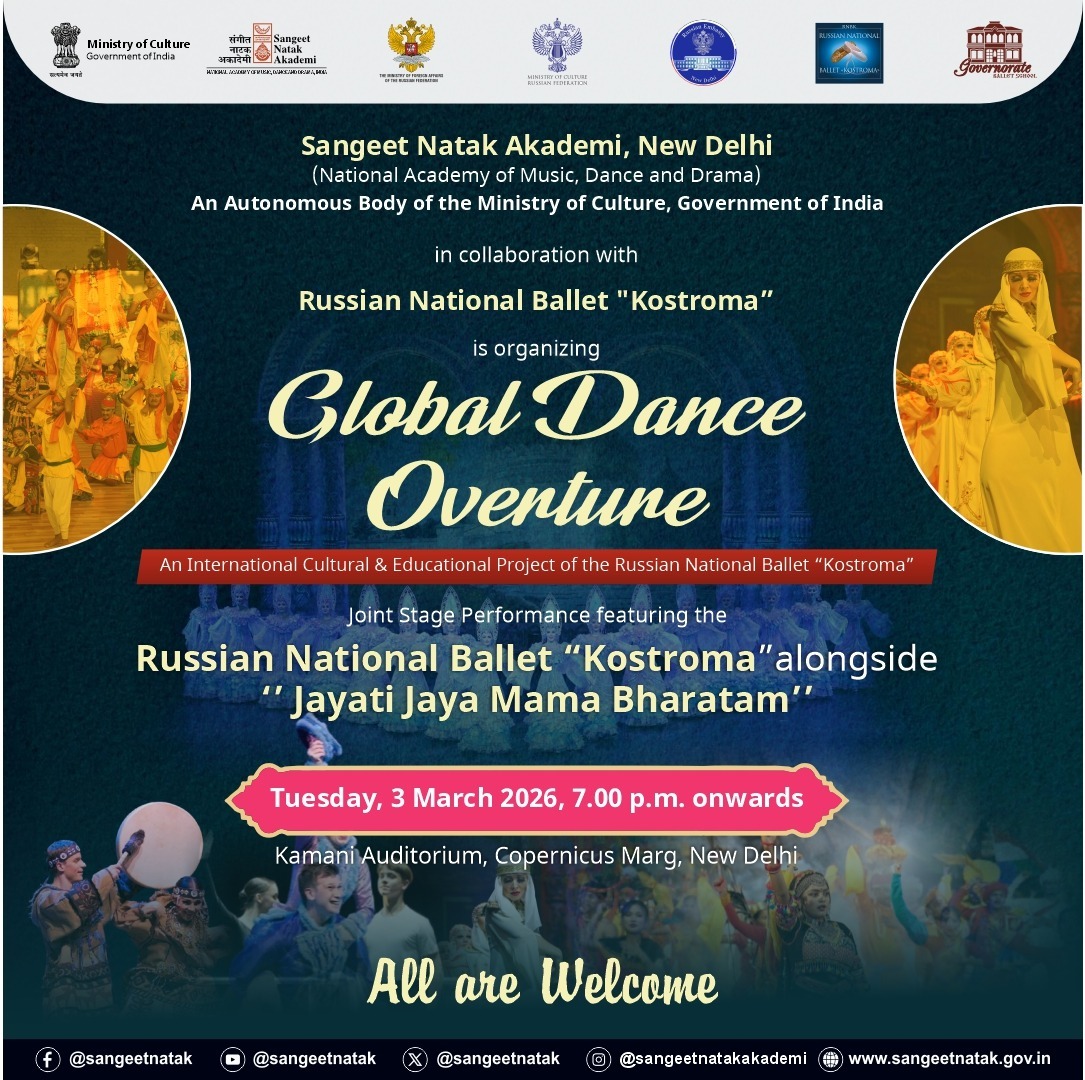 Global Dance Overture unites India and Russia on one stage in New Delhi
