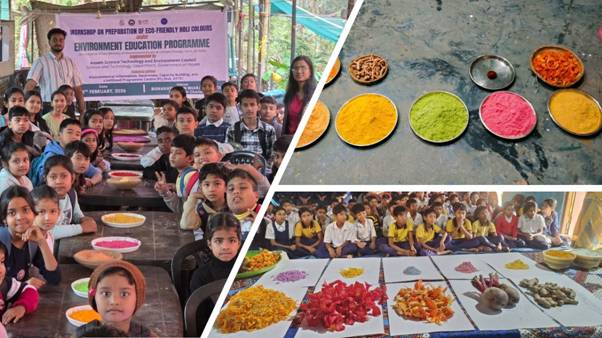 Eco Clubs lead natural colours drive for safer Holi celebrations