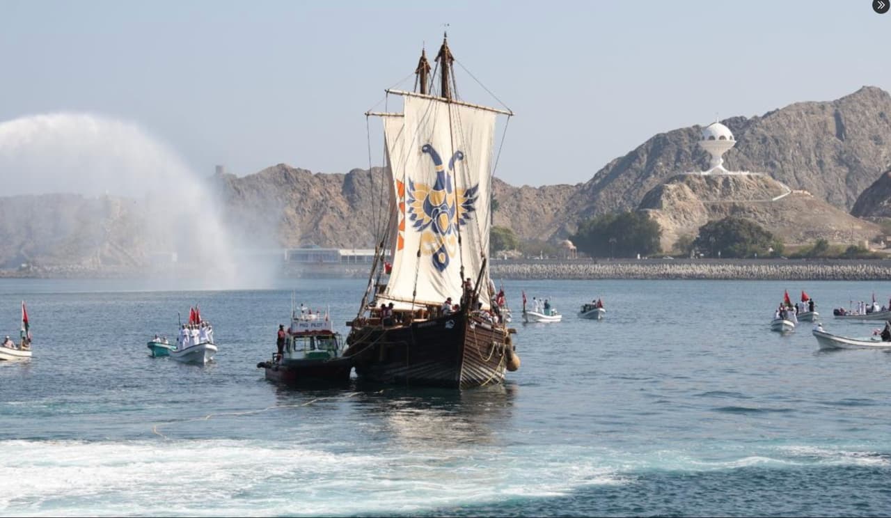 INSV Kaundinya to be flagged into Mumbai after historic Oman voyage