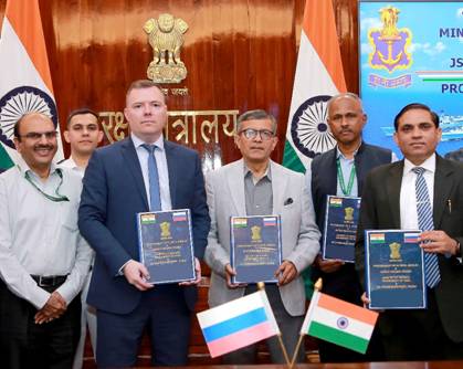 Defence Ministry signs Rs 5083 crore deals for maritime helicopters and naval air defence missiles