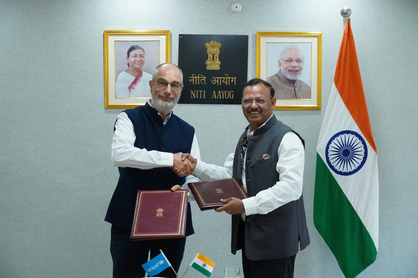 NITI Aayog and UNICEF join hands to improve nutrition and health in aspirational regions